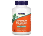 Хром піколінат NOW Foods (Chromium picolinate) 200 мкг 250 шт