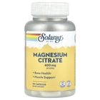 Цитрат магнію Solaray (Magnesium Citrate) 400 мг 90 шт