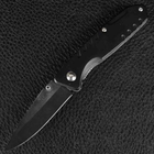 Складной нож TEKUT LK5070 с зажимом (полная длина 17 7см длина лезвия 7 5см) черный - изображение 3