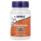 Натуральная добавка Now Foods Glutathione 500 мг Капсулы