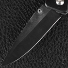 Складной нож TEKUT LK5070 с зажимом (полная длина 17 7см длина лезвия 7 5см) черный - изображение 4