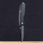 Складной нож TEKUT LK5070 с зажимом (полная длина 17 7см длина лезвия 7 5см) черный - изображение 8