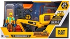 Игровой мини-набор Funrise CAT Строительная площадка Экскаватор с фигуркой и аксессуарами (021664834565)