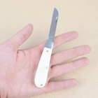 Нож TEKUT Storm MK5008W (длина: 15 4cm лезвие: 6 5cm) белый в подарочной коробке - изображение 6