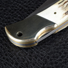 Нож TEKUT Predator LK5077A рукоятка из оленьего рога (длина: 19 7cm лезвие: 8 7cm) - изображение 9