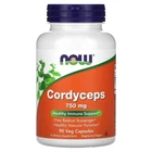 Натуральная добавка Now Foods Cordyceps 750 мг 90 капсул