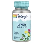 Натуральна добавка Solaray Liver Blend SP-13 захист печінки Капсули