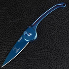 Нож складной TEKUT Pecker LK5063C (длина: 15 8cm лезвие: 6 2cm) синий в подарочной коробке - изображение 2