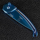 Нож складной TEKUT Pecker LK5063C (длина: 15 8cm лезвие: 6 2cm) синий в подарочной коробке - изображение 5