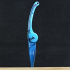 Ніж складаний TEKUT Pecker LK5063C (довжина: 15 8cm лезо: 6 2cm) синій у подарунковій коробці - зображення 8
