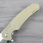 Нож складной TEKUT Tiburon (длина: 220мм лезвие: 95мм) tan - изображение 5