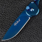 Ніж TEKUT Sku Skinner LK5260C (довжина: 18 4cm лезо: 6 5cm) синій - зображення 3