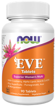 Вітаміни для жінок Єва, Eve, Women's Multi, Now Foods, чудовий комплекс, 90 таблеток