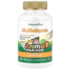 Вітаміни для дітей, Children's Chewable Multivitamin, Nature's Plus, Animal Parade, смак апельсину, 120 жувальних таблеток у формі тварин