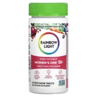 Мультивитамины для женщин 50+, Women's One 50+, Rainbow Light, ежедневные, 60 вегетарианских таблеток