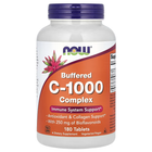 Витамин С-1000, Buffered C-1000, Now Foods, буферизованный, комплекс, 180 таблеток