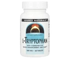 L-Триптофан Source Naturals 500 мг 60 таблеток