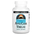 Натуральна добавка Source Naturals Оцет яблучний 500 мг Таблетки