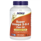 Супер Омега 3-6-9 NOW Foods (Super Omega 3-6-9) 1200 мг 180 шт