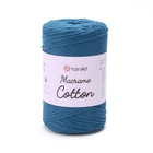 Пряжа для вязания YarnArt Macrame Cotton/Ярнарт Макраме Котон 789 Морская волна
