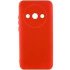 Чехол TPU GETMAN Liquid Silk Full Camera для Xiaomi Redmi A3 Красный / Red