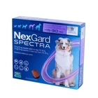 Жевательные таблетки от блох и клещей для собак NexGard Spectra 15-30 кг 3 таблетки