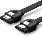 Кабель UGREEN US217 SATA 3 Data Cable 0.5m (Black)(UGR-30796) (UGR-30796)