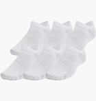 Шкарпетки Under Armour Ua Essential No Show 6Pk XL Білий 1382611-100
