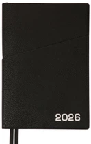 Ежедневник датированный Leo Planner 2026 Credo A5 368 страниц Черный (252647) (5056574456809)