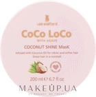 Увлажняющая маска для волос - Lee Stafford Coco Loco With Agave Coconut Shine Mask 200ml (1022600-81714)