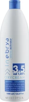 Оксі-крем "Сапфір-колаген" - Inebrya Bionic Activator Oxycream 3.5 Vol 1.05% 1000ml (832000-139155)