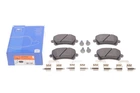 Комплект тормозных колодок SKODA SUPERB, SEAT LEON, VW GOLF, ATE (13046027492)