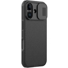 Чехол панель карбованый Nillkin CamShield Pro для Apple iPhone 17 (6.3") Black