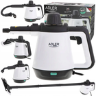 Пароочисник відпарювач з комплектом насадок Adler Steam Cleaner 3.5 Бар 450 мл AD 7038