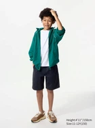 Детские шорты на резинке для мальчика Uniqlo 910269480 110 см Черные (1159844000)