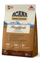 Сухой корм для собак всех пород ACANA Ranchlands для всех стадий жизни со вкусом говядины, ягненока, свинины, бизона, судака