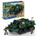 Конструктор Военная машина iBloc БMM-70Б Армия 2 фигурки
