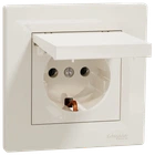 Розетка с крышкой с заземлением Schneider Electric Asfora EPH3100123