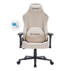 Крісло ігрове GamePro fgc750g Fabric Beige