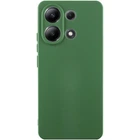 Чохол на Xiaomi Redmi Note 13 4G | для Ксяомі, сяомі, ксіомі редмі ноте 13 силікон Зелений / Dark green