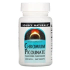 Хром Піколінат 200мкг Source Naturals 240 таблеток