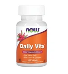 Мультивітаміни й мікроелементи Daily Vits NOW Foods 100 таблеток