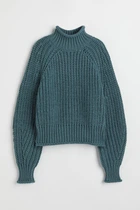 Жіночий светр H&M 206377-2 L(175/104) зелений (2063770005)