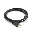 Кабель Merlion HDMI-HDMI HIGH SPEED 1.2m v1.4 OD-7.5mm Black
