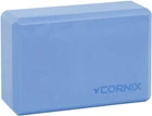 Блок для йоги Cornix XR-0102 EVA 22.8 х 15.2 х 7.6 см Синий