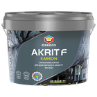 Фарба фасадна силіконова Eskaro Akrit F Karbon матова біла 9л (11,52 кг)
