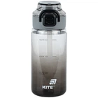Пляшечка для води Kite K25-1212-1, 600 мл, чорна