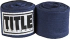Бинти для боксу TITLE Boxing Select 180" Semi Elastic Mexican Navy (4.5м)