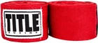 Бинти для боксу TITLE Boxing Traditional Weave 180" Red (4.5м)