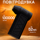 Портативна акумуляторна повітродувка Mini Jet Fan - турбовентилятор ручний міні-вентилятор для обдування та продування переносної.